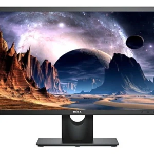 شاشة ديل موديل E2216HV إل اي دي عالية الوضوح بإضاءة خلفية مقاس 22" بوصة أسود